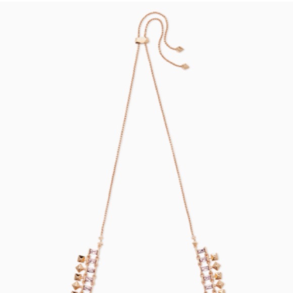 Kendra Scott “Rose Gold Necklace Blush Crystal.” - Picture 5 of 5